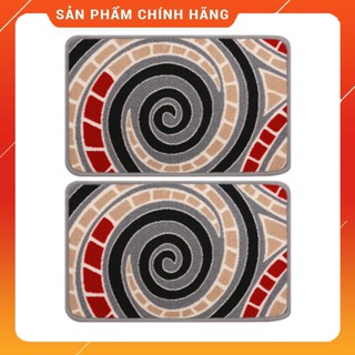 Thảm dậm chân họa tiết xoắn ốc
