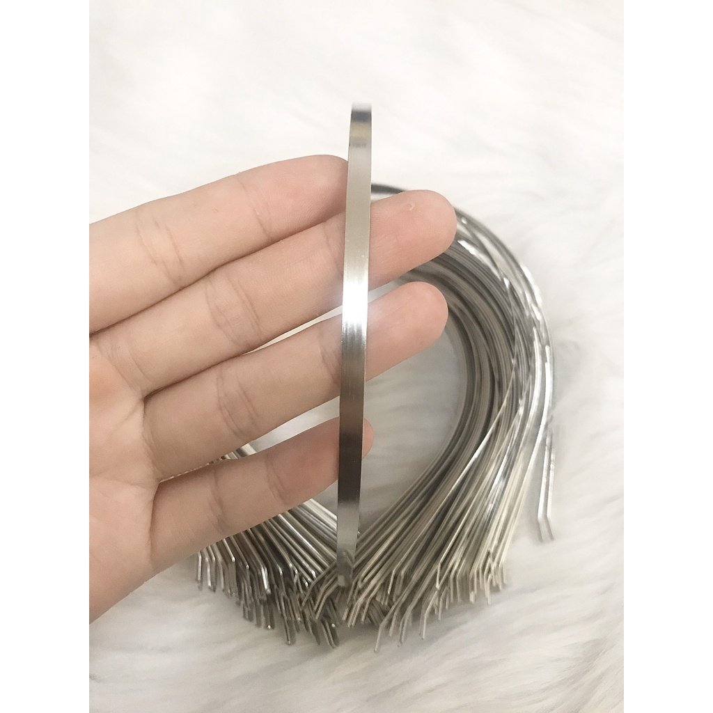 Xương bờm inox màu bạc 5mm (2,5k/cái)