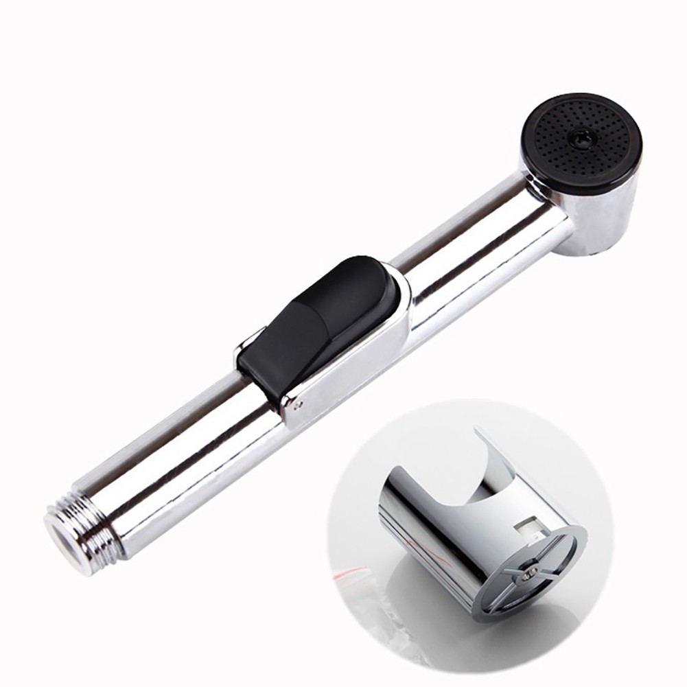 Đầu vòi xịt tay cầm bằng crom ABS cho bồn cầu/phòng tắm