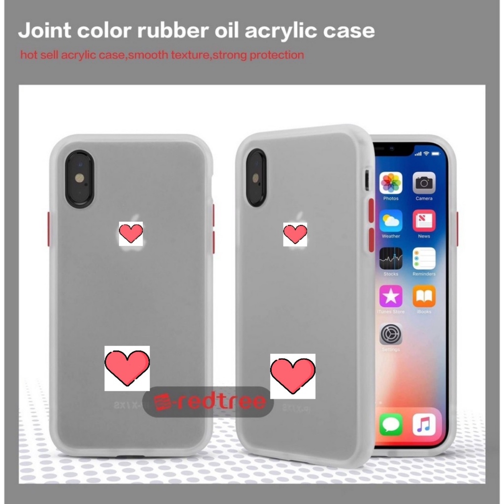 Ốp Rock Ip Lưng Nhám 6_6s_7_8_6plus_6splus_7plus_8plus_X_Xs_Xsmax_11_11pro max