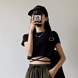 Áo cột eo dây nhỏ