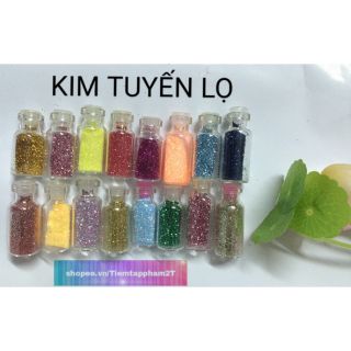 Kim Tuyến Nhiều Màu Nguyên Liệu Làm Slime