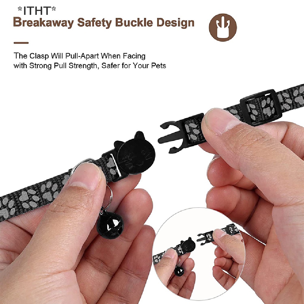 Vòng Cổ Nylon PhảN Quang ChốNg LạC Cho Thú Cưng