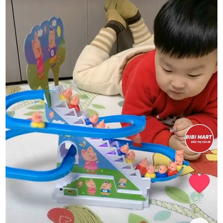 Đồ chơi leo cầu thang có nhạc cho bé