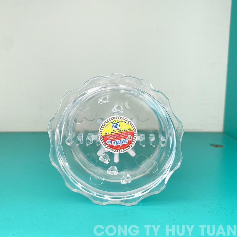 Dụng cụ nghiền tỏi ớt bằng nhựa trong chính hãng Việt Nhật 1382 (NTVN)