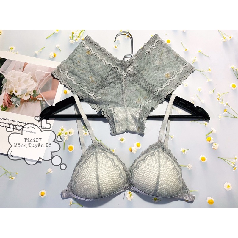 Set Bra ren thiết kế cao cấp - đồ lót nguyên set ren gợi cảm👙👙 | BigBuy360 - bigbuy360.vn