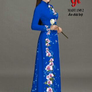 Vải áo dài in hoa