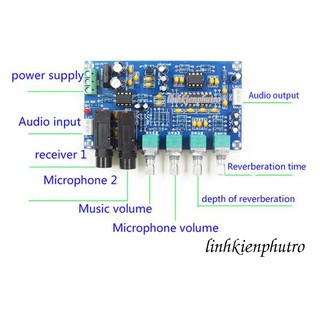 Mạch khuếch đại micro Karaoke XH-M173