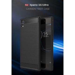 Ốp Điện Thoại Silicon Chống Sốc Sợi Carbon Thời Trang Cho Sony Xperia XA1 Ultra G3226 G3221 G3212 G3223