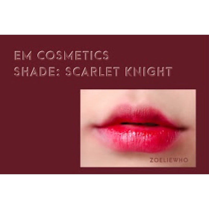 Son Em Cosmetics True Gloss - Scarlett Knight