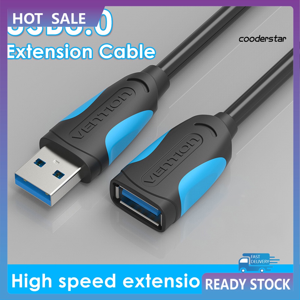 Dây cáp mở rộng chuyển đổi dữ liệu USB 3.0 tốc độ cao 3/ 2/ 1.5/ 1/ 0.5m tiện lợi