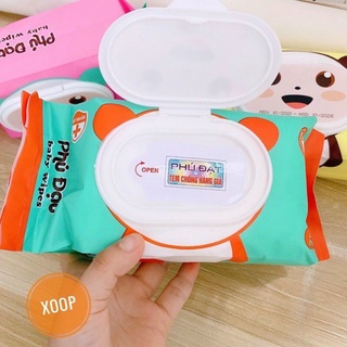 combo 10 gói khăn ướt phú đạt 120 tờ