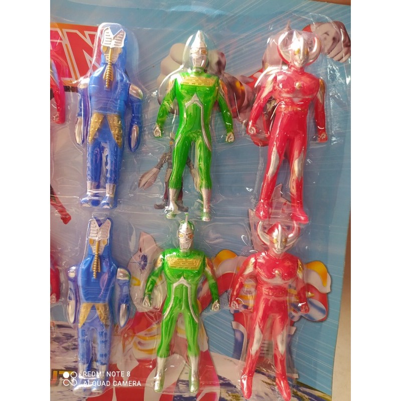 Vỉ 12con siêu nhân loại cực đẹp