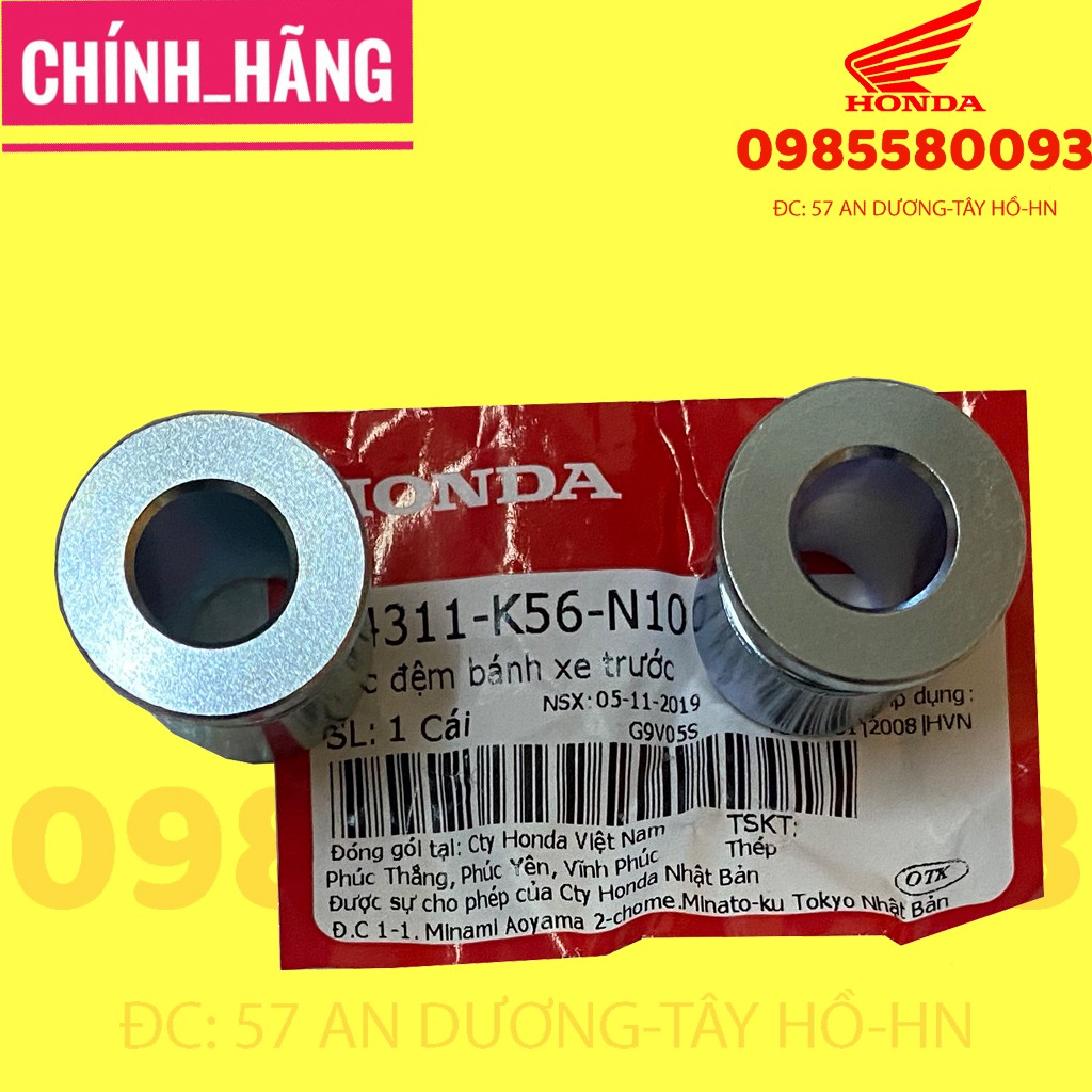 CẶP CỤC CANH BÁNH TRƯỚC CHO WINNER CHÍNH HÃNG HONDA