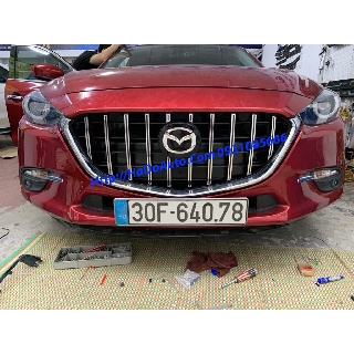 Mặt Ca Lăng Độ Mazda 3 2017 - 2019 Mẫu Mercedes GLC