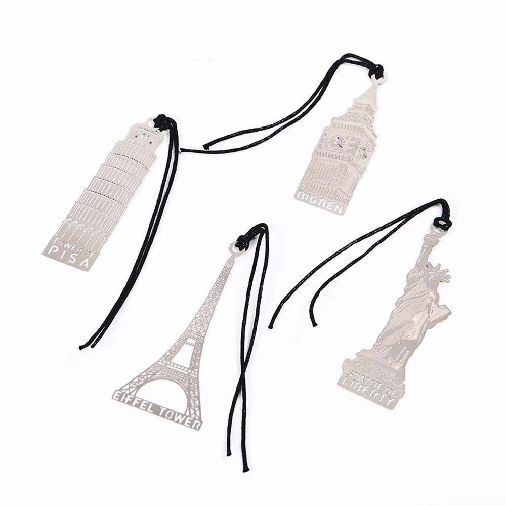 Bookmark Hình Tháp Eiffel Phong Cách Vintage