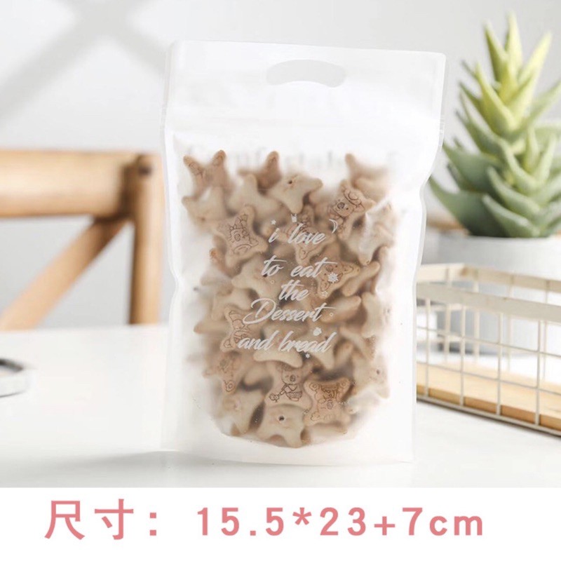 10 Túi Zip LOVE 15,5x23cm