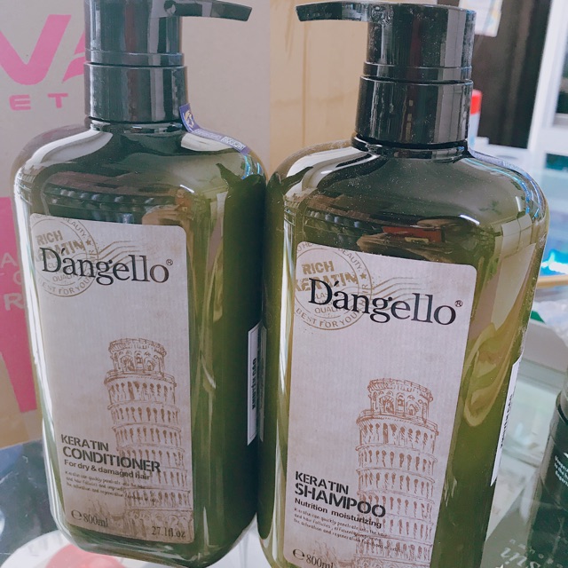 Combo 2 cặp gội xả dangelo 500ml và valotano 500ml