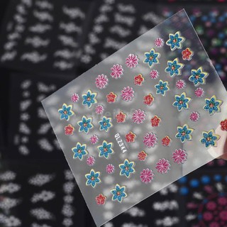 Set 50 miếng sticker dán trang trí móng tay 3d độc đáo