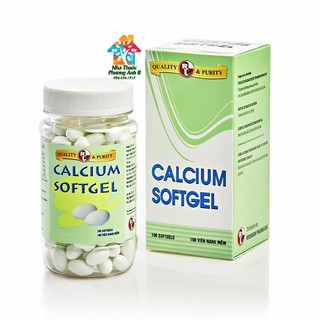 Viên uống Calcium Softgel Chai 100v