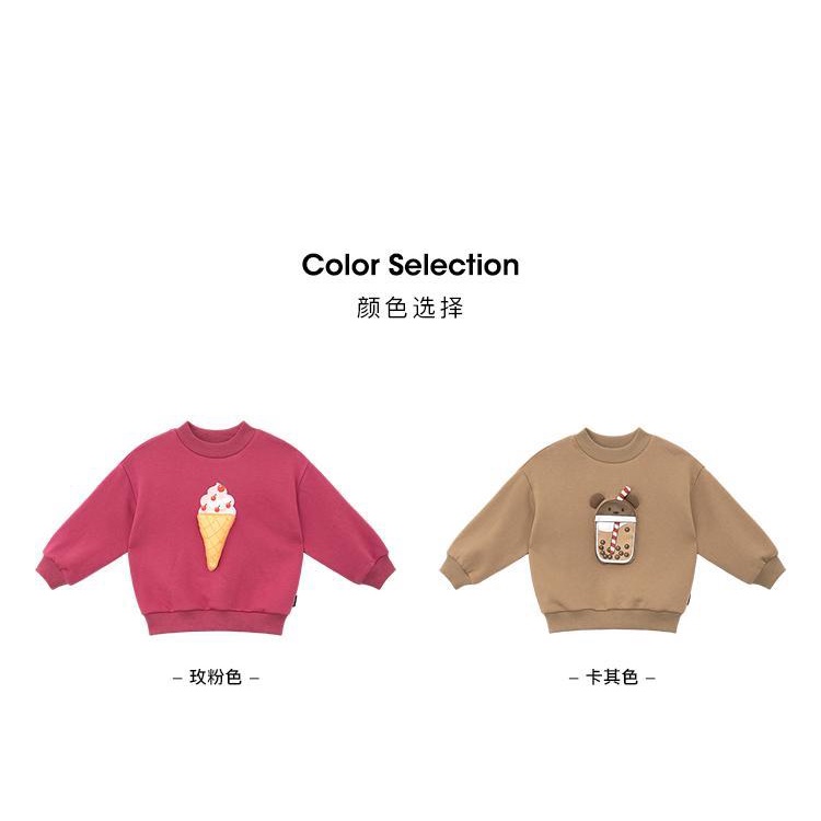 Áo Sweater Tay Dài Dáng Rộng Phong Cách Hàn Quốc Thời Trang Xuân Thu 2022 Mới Cho Bé Gái