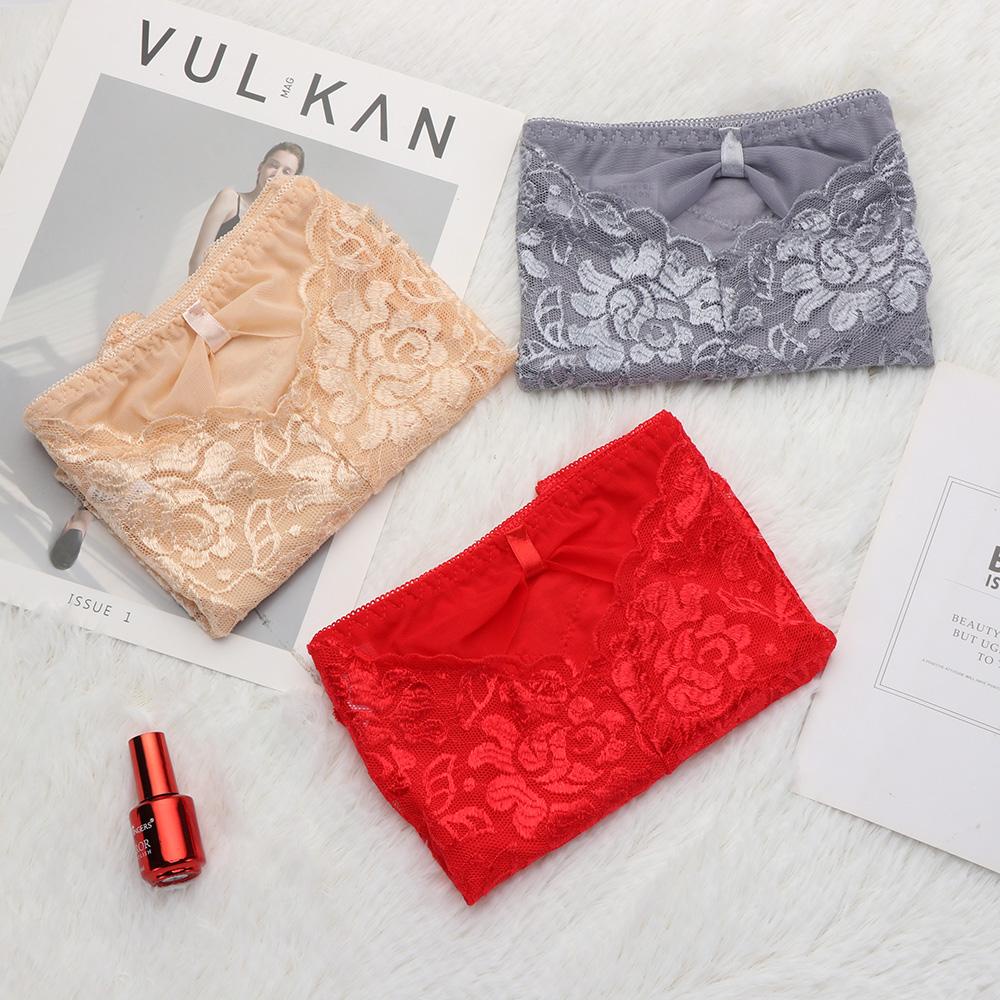 Quần Lót Ren Thoáng Khí Plus Size Cho Nữ