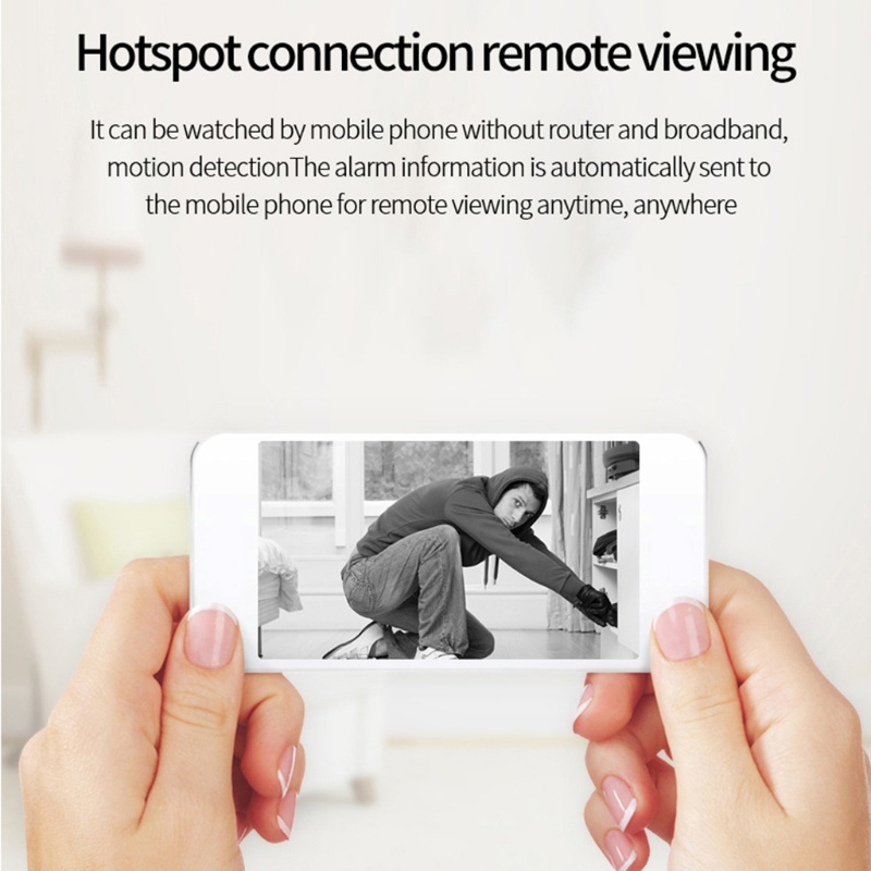 Máy Quay Phim Không Dây Mini zzz WiFi-HDQ9 Độ Phân Giải Cao 1080P