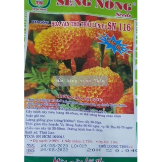 Hạt giống hoa Vạn Thọ Thái lùn f1 SN