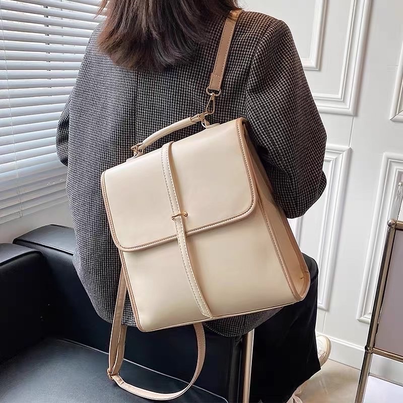 [ COMBO BALO DA PU VINTAGE CHỐNG THẤM + MÓC KHOÁ MINI, CỘT TÓC, PIN CÀI,... ]