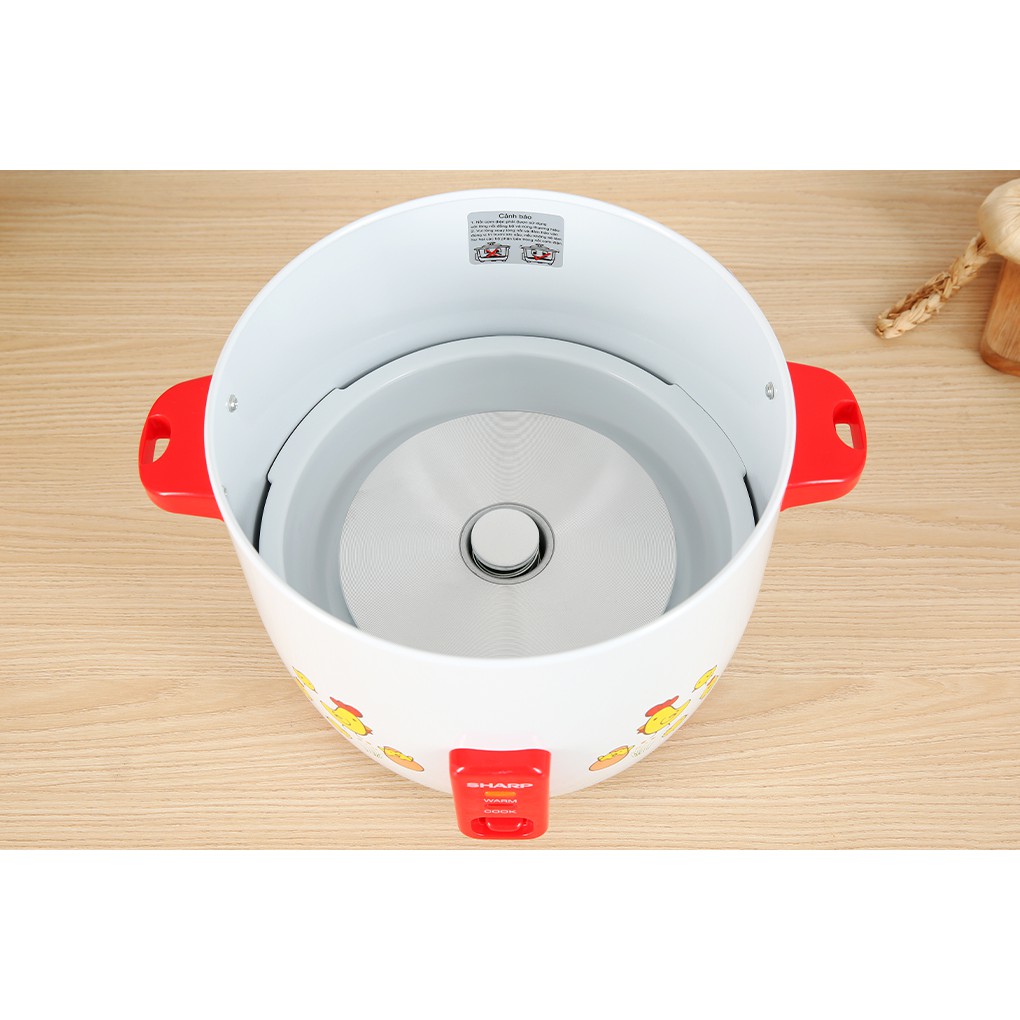 Nồi cơm điện nắp rời Sharp 1.8 lít KSH-D18SV-CH | BigBuy360 - bigbuy360.vn