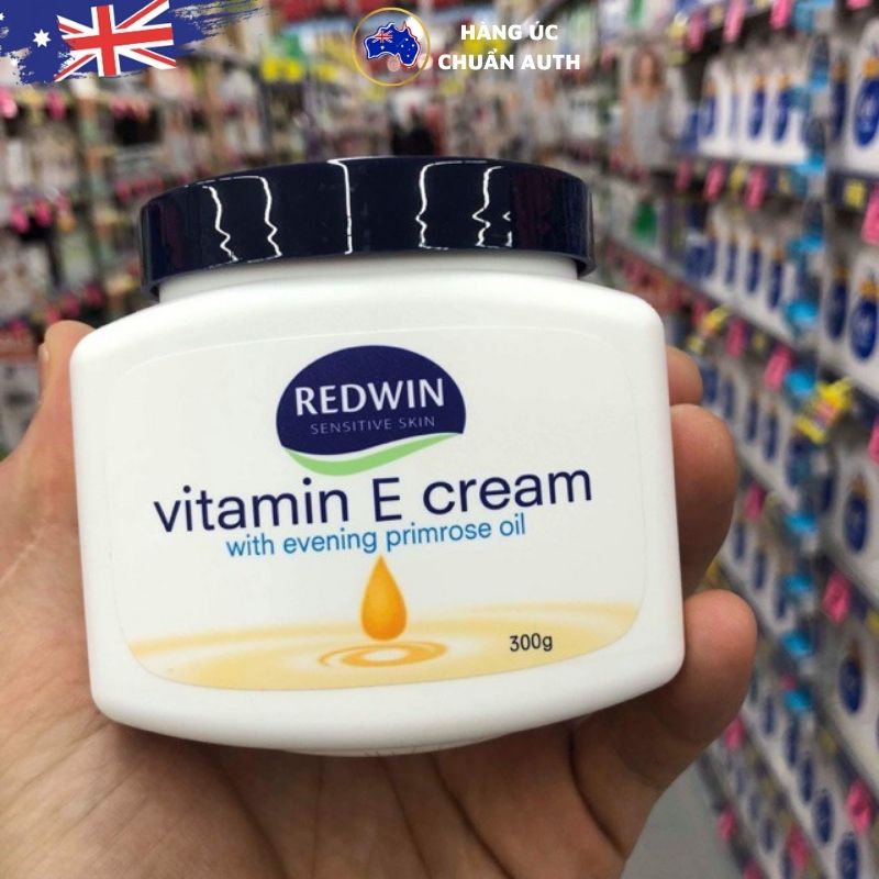 Kem dưỡng ẩm vitamin E Redwin Cream with Vitamin E 300g