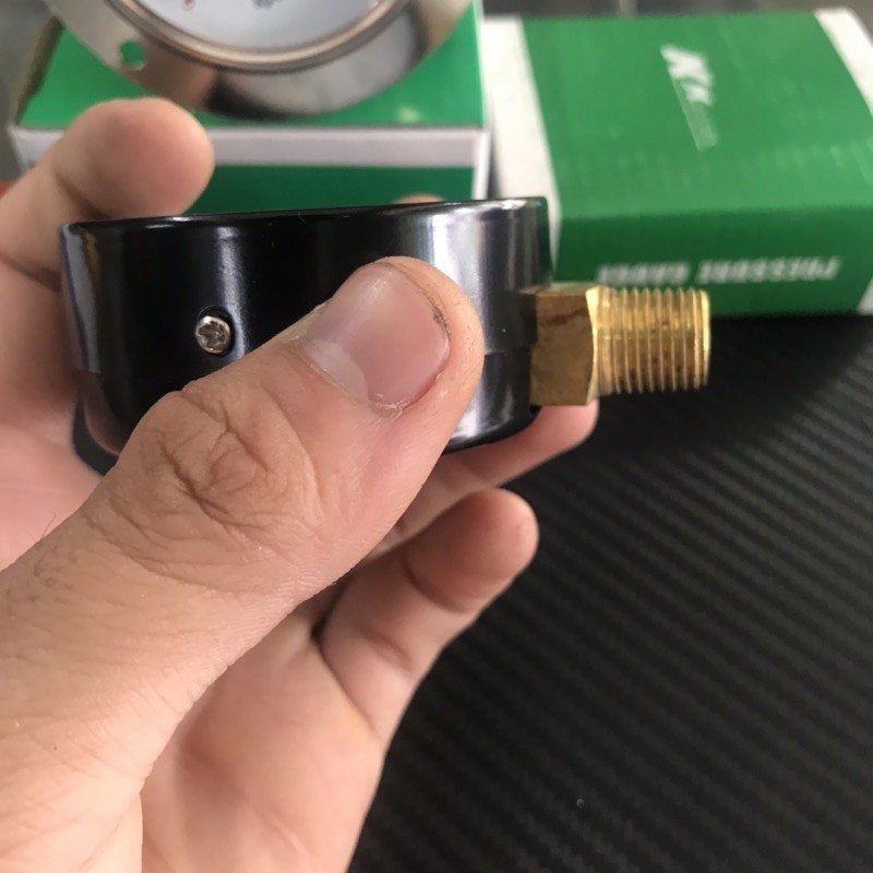 Đồng hồ đo áp suất hơi mặt 63MM