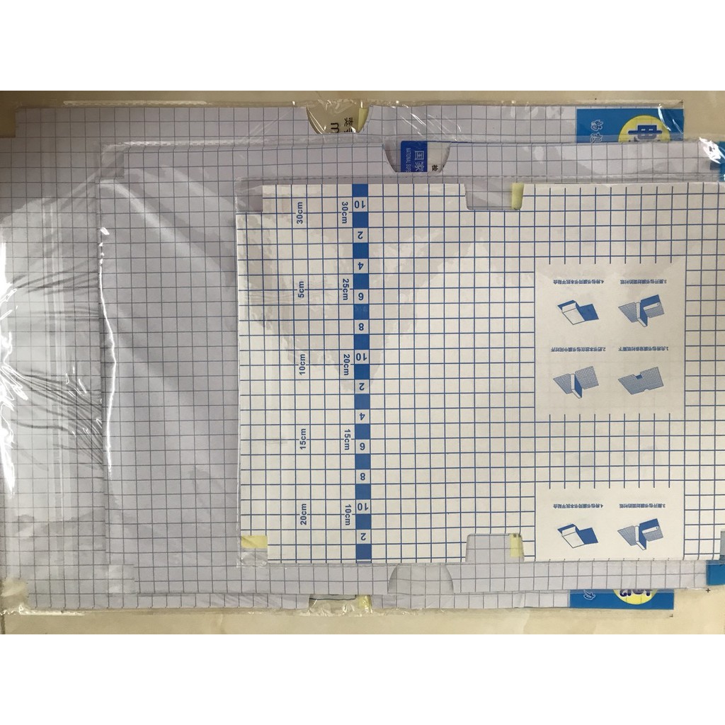 Bộ 10 Tờ Decal Bao Sách Vở (2 kích cỡ)