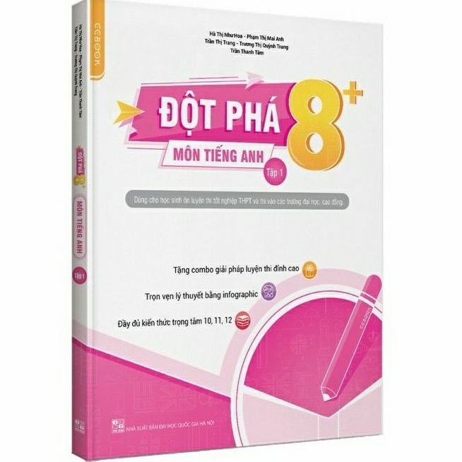 Sách.__.Đột Phá 8 + Môn Tiếng Anh ( Tập 1)