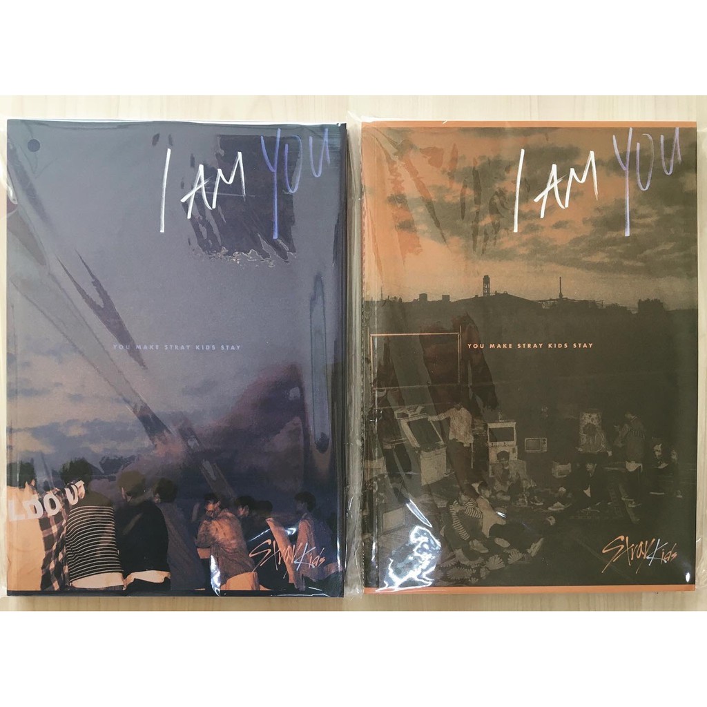 [OFF] Album Stray Kids - I am YOU (ver màu xanh và màu cam)