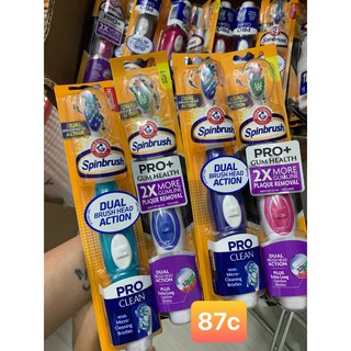 Bàn chải pin người lớn Spinbrush