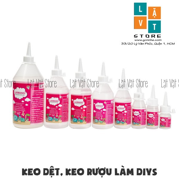 Keo dệt, keo dán vải làm đồ thủ công, diy, không làm hư bề mặt vải