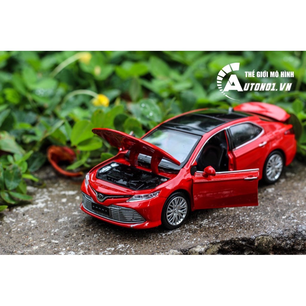 MÔ HÌNH XE SEDAN TOYOTA CAMRY 2019 RED 1:32 MSZ 6750