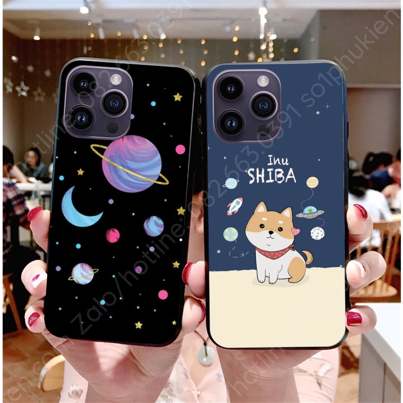 Ốp lưng ip 14 14+ (plus) / 14 pro / 14 promax (14 pro max) mặt lưng ép kính chống bể hình thiên nhiên, phong cảnh