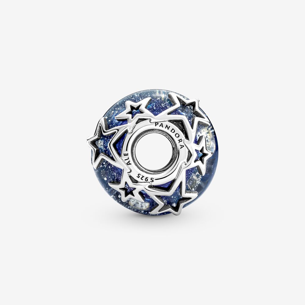 Hạt thủy tinh Blue Star Murano cho Vòng đeo tay tự làm