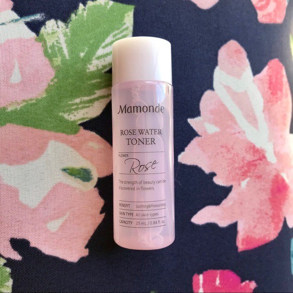 [ Mẫu thử ] Nước hoa hồng Mamonde Rose Water Toner 25ml Hàn Quốc