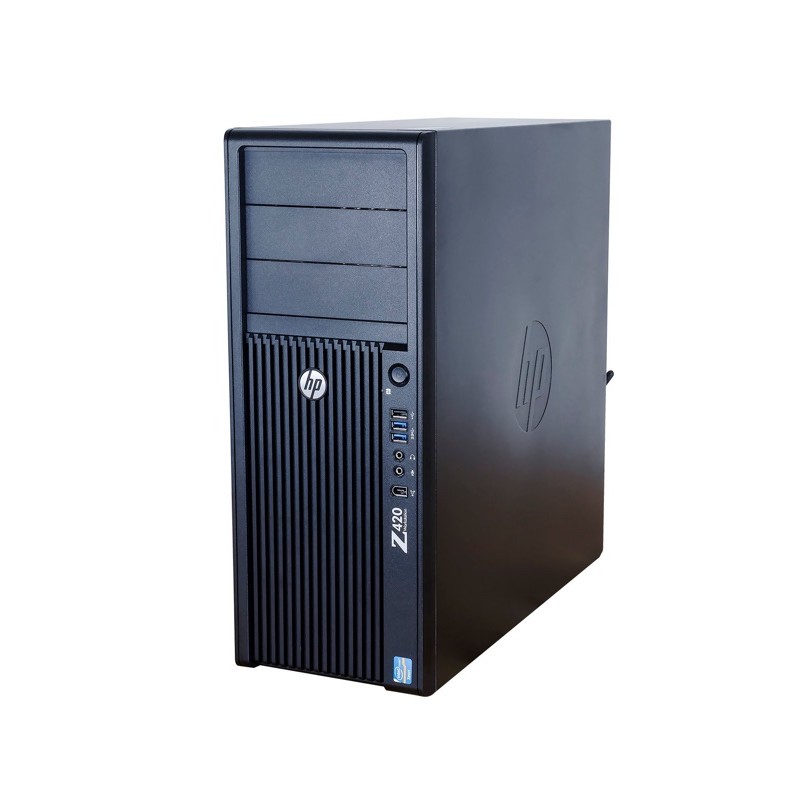 Máy trạm HP Z420 WORKSTATION, XEON E5 2670 V2 (10 nhân 20 luồng)/Ram 32G/SSD 128G/ Quadro K2000 2G