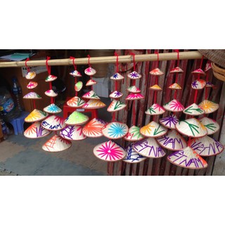 5 nón lá huế ( 1 dây 5 nón nhỏ thêu bằng tay , LOẠI 1 )