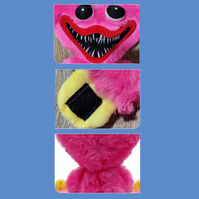 40cm Huggy Wuggy Poppy Playtime Plush Toy Game Bobbying Doll Gift Scary Toy Peluche Toys Soft Gift Toys for Kids Plush B