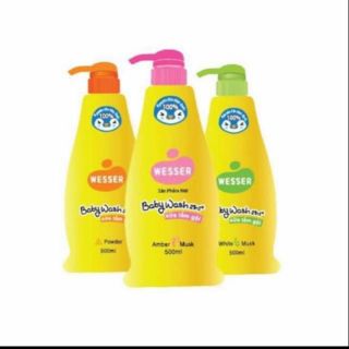 Sữa tắm gội wesser 2 in 1 500ml