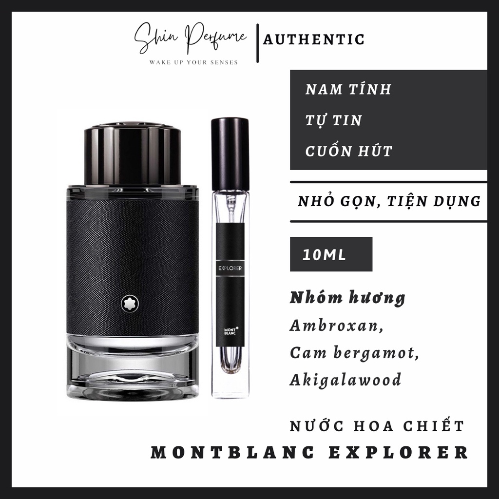 [ Mẫu thử ] Nước hoa Nam Montblanc Explorer