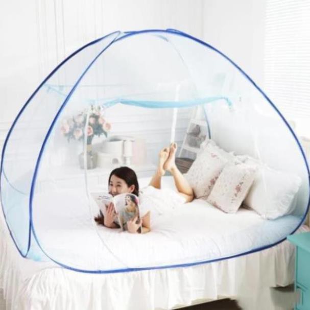 Mùng Chụp Tự Bung, Mùng Chụp Cho Người Lớn, Mùng Chụp Thông Minh 1m8x2m, Màn , Mùng Xếp Gấp Gọn Tiện Lợi.