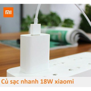 Củ Sạc Nhanh Xiaomi Quick Charge 3.0