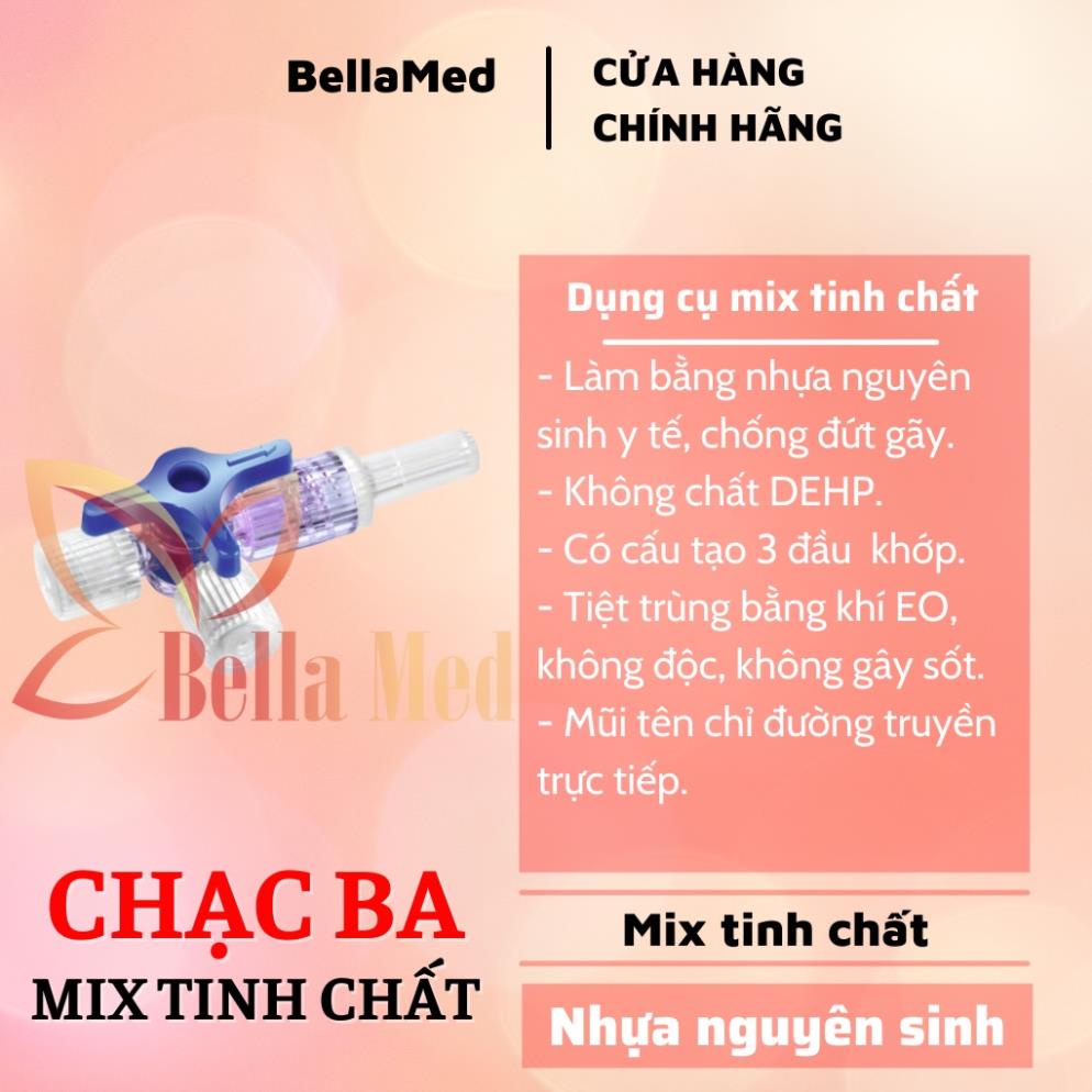 Dụng cụ mix tinh chất ba chạc Triway khóa ba chạc mix prp tinh chất