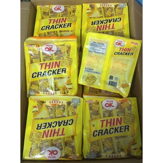 BÁNH QUY OK THIN CRACKER NHIỀU VỊ THÁI LAN